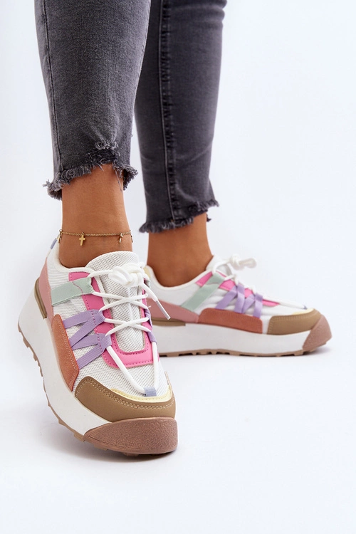 Damskie Buty Sportowe Sneakersy Multikolor Phyrena