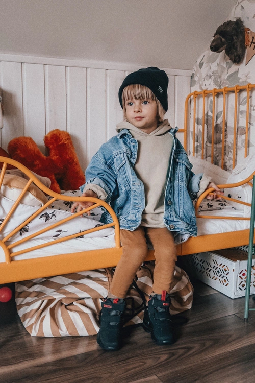 Dziecięce Buty Trekkingowe Big Star II374097 Czarne