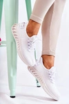 Damskie Sportowe Buty Materiałowe Białe Lenney