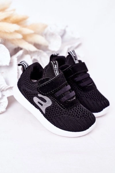Dziecięce Sportowe Buty Czarne Little Sportsman