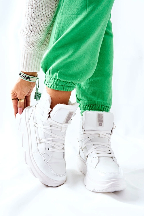 Śniegowce Ocieplane Big Star II274463 Białe