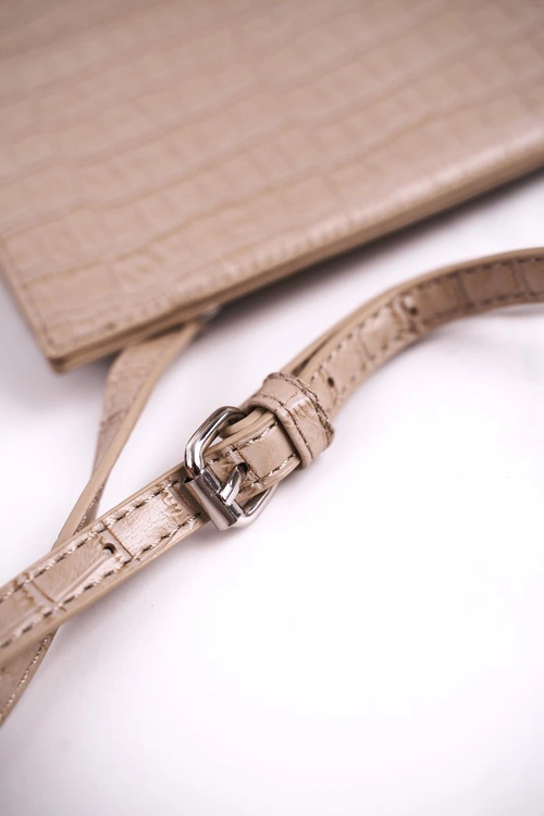 Torebka Listonoszka MONNARI BAG5450-015 Beżowa Print Zwierzęcy