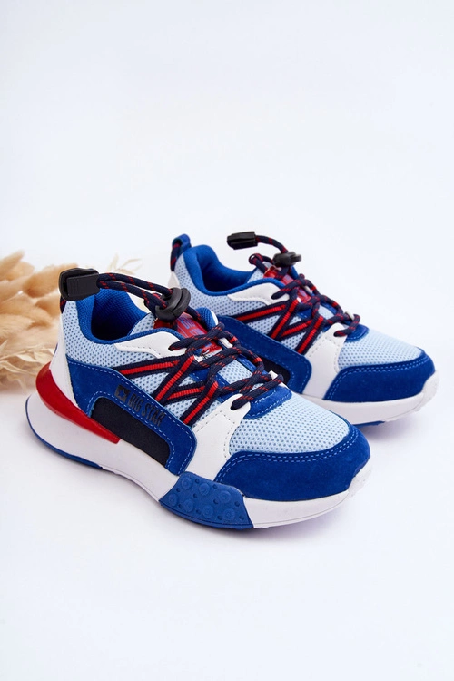 Dziecięce Buty Sportowe Memory Foam System Big Star LL374220 Niebieskie