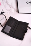Duży Portfel Damski Z Dodatkowym Miejscem Na Karty Czarny