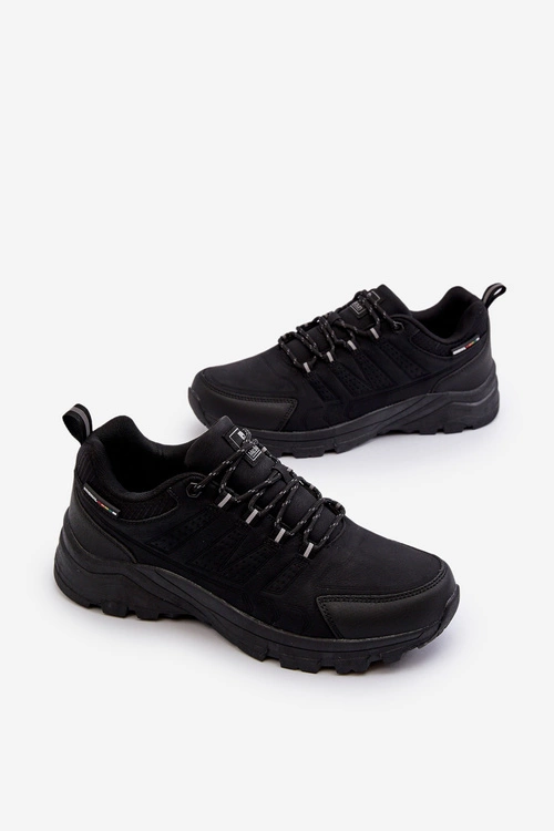 Męskie Buty Trekkingowe Czarne McBraun