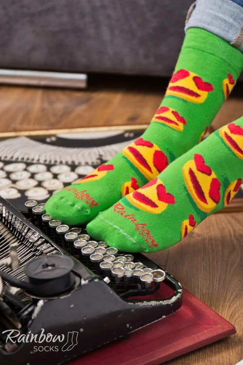 Skarpetki Rainbow Socks Emotikony Ważniak Śmieszek Zakochaniec 3 Pary