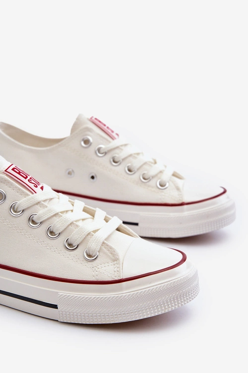 Niskie Trampki Męskie Big Star NN174102 Białe