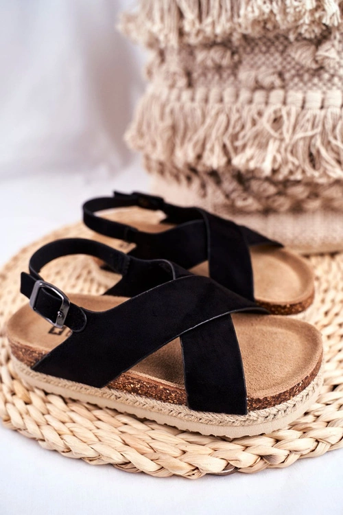 Sandałki Dziecięce Big Star Czarne FF374168