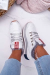 Damskie Sportowe Obuwie Big Star Srebrne EE274731