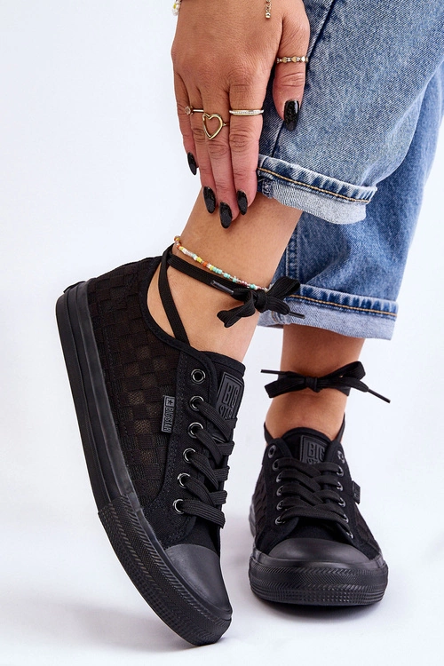 Klasyczne Niskie Trampki Big Star LL274072 Czarne