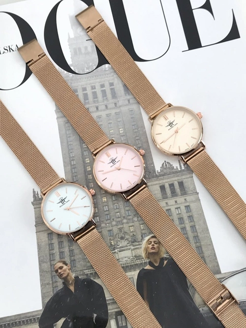 Damski Zegarek Michael John Florence Beżowa Tarcza 32mm