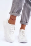 Damskie Klasyczne Buty Sportowe Big Star MM274224 Białe