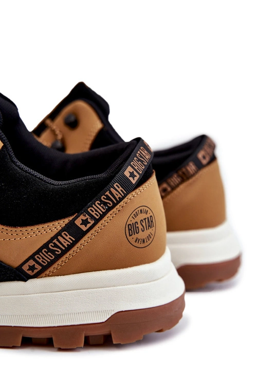 Męskie Buty Sportowe Trapery Big Star KK174242 Camel