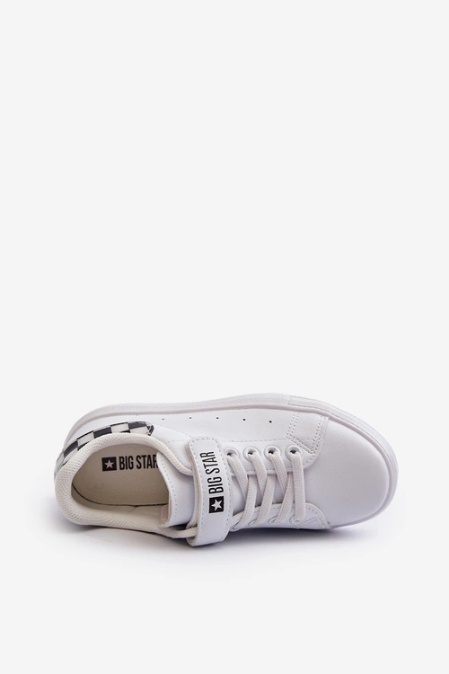 Buty Sportowe Dziecięce Big Star NN374058 HI-POLY SYSTEM Białe