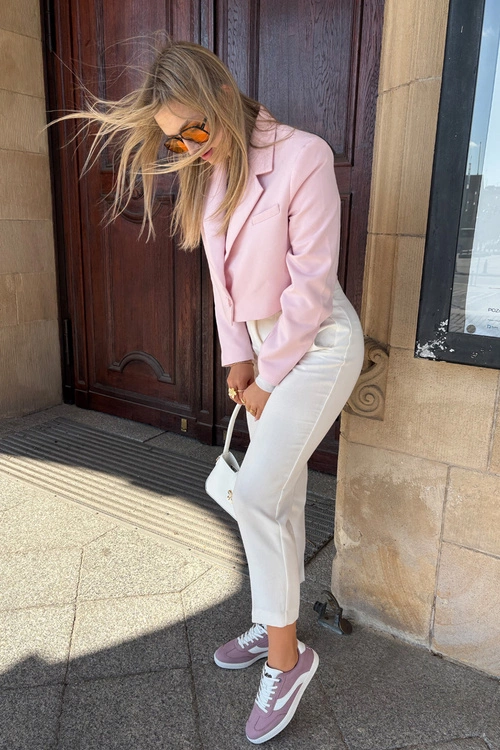 Sneakersy Damskie LEE LIAN WOMEN LOW 50251005.72G Fioletowe