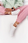 Damskie Sportowe Buty Sneakersy Białe Amazing