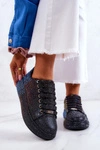 Sneakersy Buty Sportowe Dżety GOE JJ2N4050 Czarne