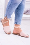 Lu Boo Różowe Stylowe Sandały Pari