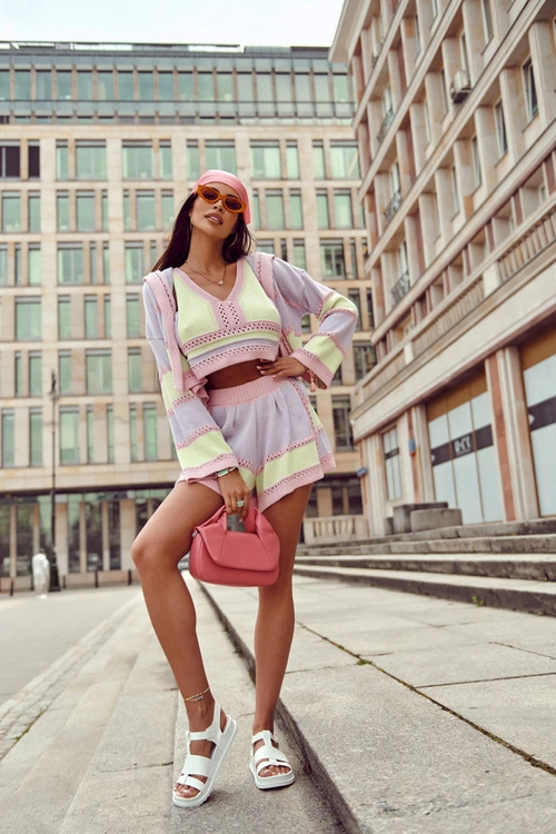 Skórzane Sandały Na Platformie Białe Tessy