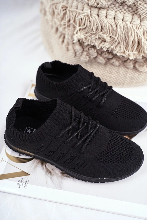 Sportowe Buty Dziecięce Czarne Filip