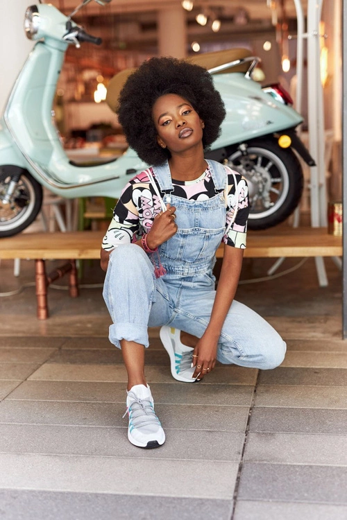 Damskie Sportowe Buty Memory Foam Big Star HH274531 Biało-Szare