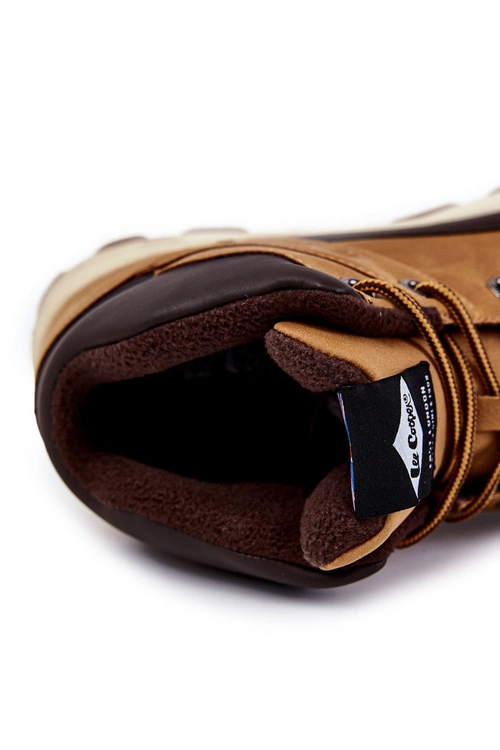 Męskie Ocieplane Botki Trapery Lee Cooper LCJ-22-01-1390 Camel