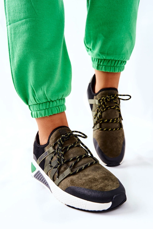 Sportowe Buty Memory Foam Big Star II274308 Khaki