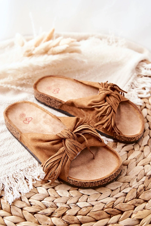 Klapki Na Korkowej Podeszwie Camel Taryne