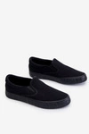 Damskie Tenisówki Slip-On Big Star LL274392 Czarne