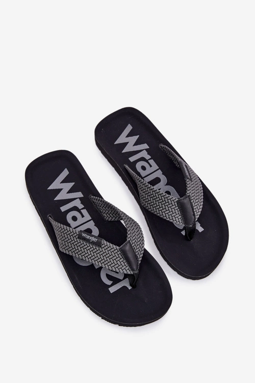 Klapki Japonki Męskie WRANGLER ZANE FLIPFLOP MEN LOW 20251044.20251044.10E Szare