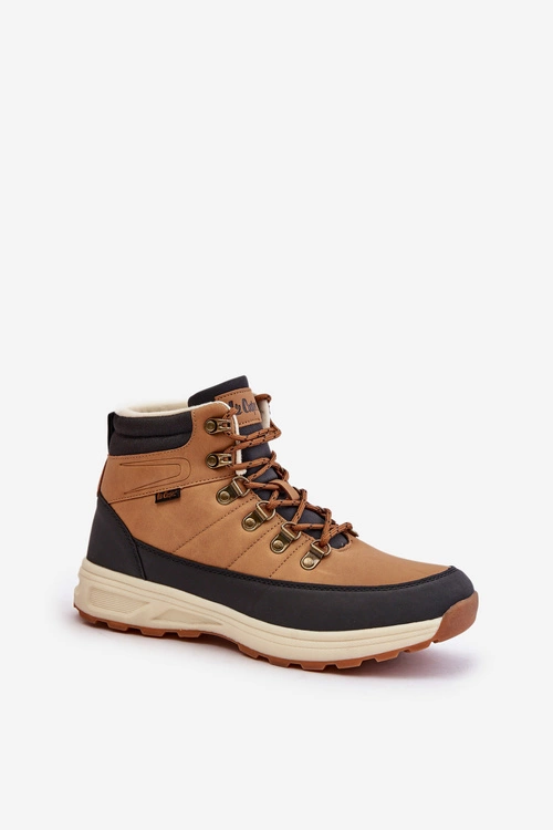 Ocieplane Buty Trekkingowe Męskie Lee Cooper LCJ-24-03-3035M Brązowe