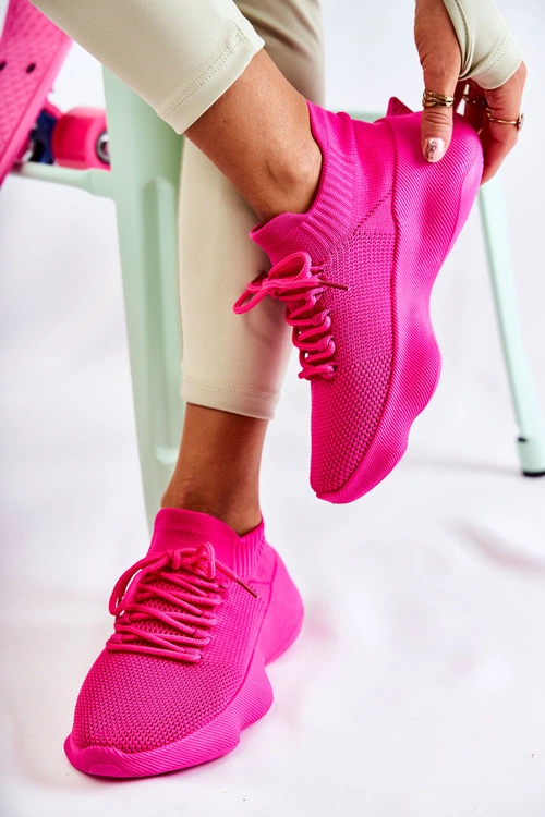 Wsuwane Buty Sportowe Damskie Fuksja Dalmiro