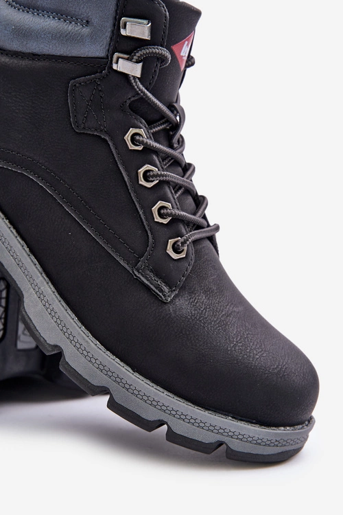 Buty Trekkingowe Trapery Męskie Lee Cooper LCJ-24-01-2948 Czarne