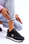 Damskie Sneakersy Memory Foam System Big Star LL274541 Czarne