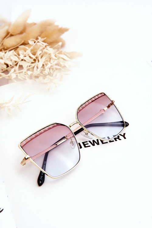 Duże Okulary Przeciwsłoneczne Prius V303 Gradient Pomarańczowo-Niebieski