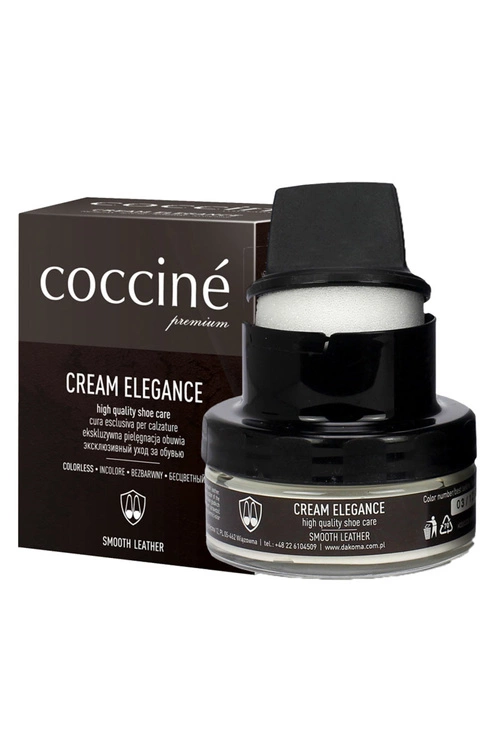 Coccine Cream Elegance Pasta Z Woskiem Do Skór Licowych