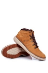 Męskie Trzewiki Skórzane Trekkingi Big Star Camel GG174491