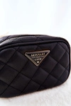 Mała Kosmetyczka Pikowana Monnari CSM0050-020 Czarna