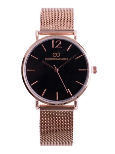Damski Zegarek Giorgio &amp; Dario Rene Złoty Róż 36mm