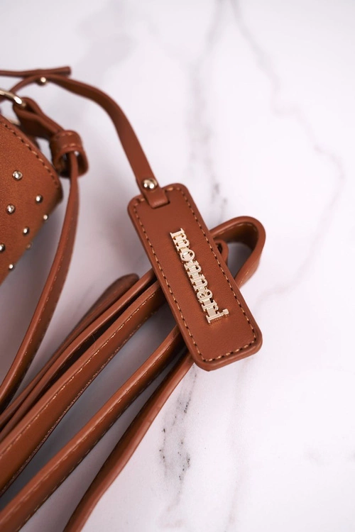 Torebka Damska Listonoszka MONNARI BAG4250-017 Brązowa Zamsz