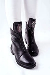 Klasyczne Botki Sztyblety Czarne Edison