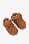 Dziecięce Sneakersy Ocieplane Futerkiem Camel Mireen