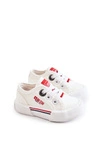 Dziecięce Niskie Trampki Big Star JJ374160 Białe