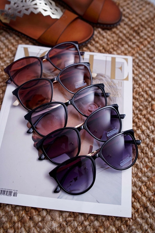 Okulary Przeciwsłoneczne Prius PR-V33 Brązowe Beżowe