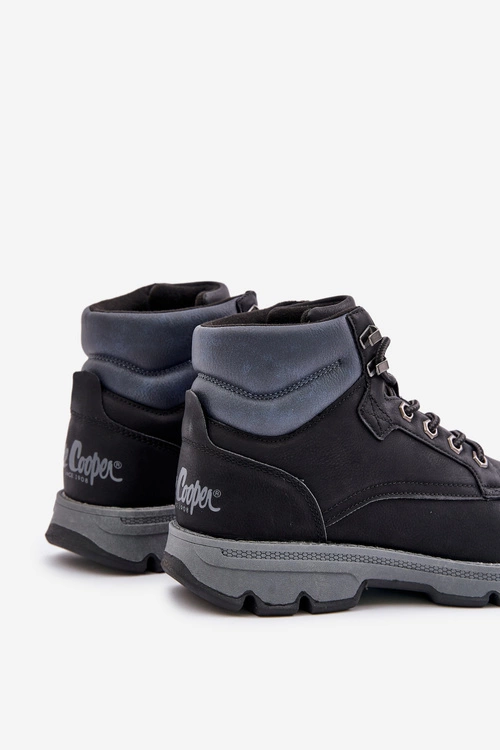 Buty Trekkingowe Trapery Męskie Lee Cooper LCJ-24-01-2948 Czarne