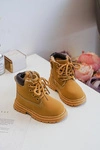 Dziecięce Botki Trapery Na Suwak Camel Bansi