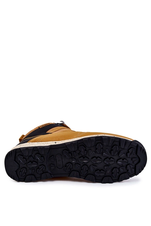 Męskie Buty Trekkingowe Ocieplane Big Star KK174373 Camel