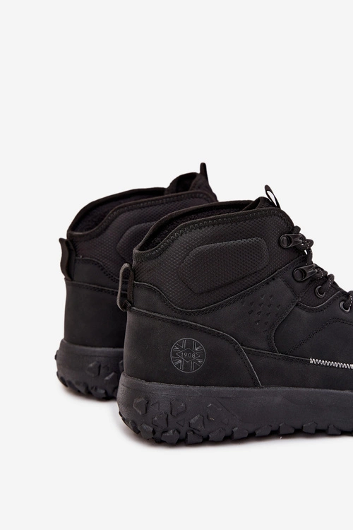 Buty Zimowe Męskie Trapery Ocieplane Lee Cooper LCJ-25-01-3725 Czarne