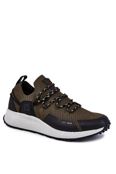 Męskie Buty Sportowe Big Star KK174014 Khaki