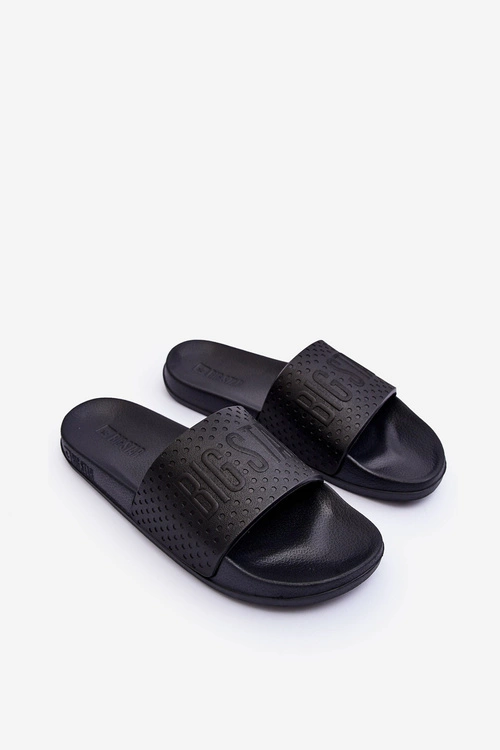 Klasyczne Damskie Klapki Big Star MM274712 Czarne